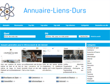 Tablet Screenshot of annuaire-liens-durs.com